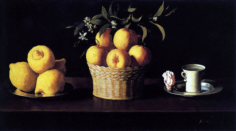 Lemons,Oranges and Rose